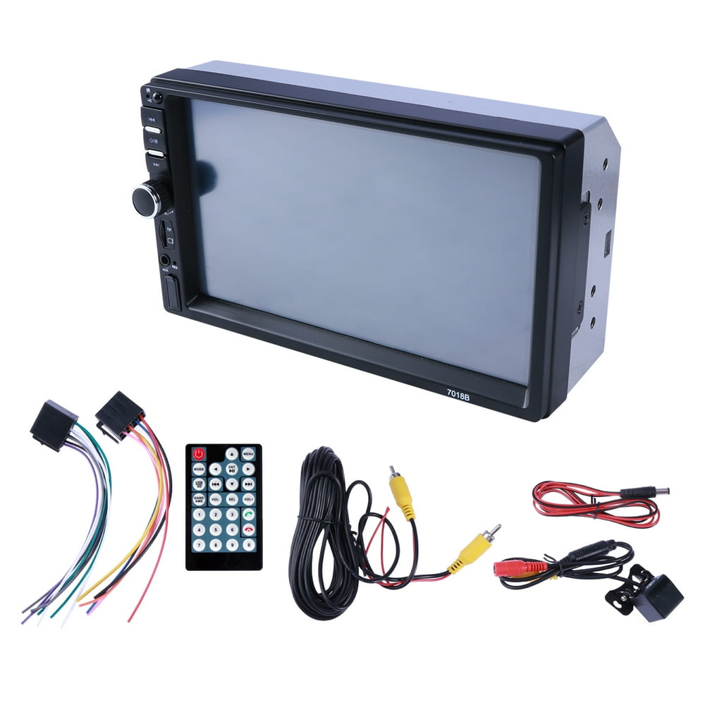 7 Inch HD Double Din Touch Screen Car Stereo FM Radio AUX USB MP4 MP3