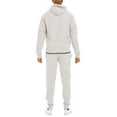 thumbnail image 3 of Weiv Performance Plus Men's Adult Tech Suit Matching Track Suit Zippered Jacket and Joggers, Hooded, Athletic Fit, 3 of 5