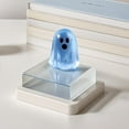 thumbnail image 5 of Halloween Luminous Mini Ghost Figurines, Glow in The Dark Little Resin Ghost Figures, Tiny Ghost Statue for Halloween Party Favors Dollhouse Decorations Toys, Halloween Miniatures, 0.75", Orange, 5 of 8