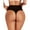Black, variant on Lilvigor Thong Shapewear for Women Tummy Control Butt Lifter Body Shaper Seamless Slimmer Panties Shaping Thongs