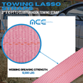 thumbnail image 4 of USA 10 Pack 2" x10' TJ Cluster Hook Car Strap for Wrecker Tow Truck Auto Hauling, 4 of 8