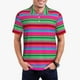 thumbnail image 1 of Fotbe Colorful Mexican Stripes Camiseta Polo de Golf para Hombre con Estampado – Camisa Deportiva Transpirable con Cuello Abotonado-Large, 1 of 6