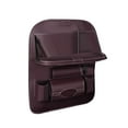 thumbnail image 2 of 100Fens Car Seat Seat Back Foldable Leather Storage Hanging Bag Storage Bag, 2 of 2