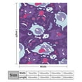 thumbnail image 6 of Pokemon Gengar Throw Blanket Cute Flannel for Boys Girls Men Women, 6 of 7