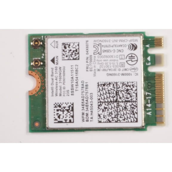 SW10A11513 Lenovo Wireless Card FLEX3-1570