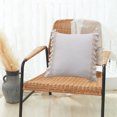 thumbnail image 6 of Zmeidao Throw Pillow with Tassels, Soft Solid Decorative Throw Pillow for Couch Bedroom Car Living room Bedroom Home Decor, 17.71x17.71in, 6 of 6