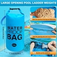 thumbnail image 4 of Pool Step Weights, Pool Ladder Weights for Above Ground Pools, Waterproof Sand Bags for Pool Steps 10Lx2PCS Blue, 4 of 8