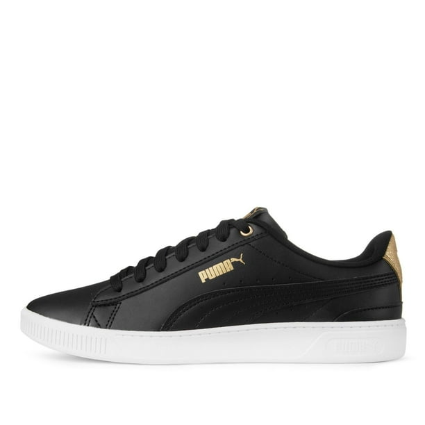 Tenis Puma Vikky V3 Distressed Mujer Negro 24 Bodega Aurrera en