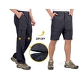 thumbnail image 4 of Little Donkey Andy Men's Stretch Convertible Pants, Zip-Off Quick-Dry Hiking Pants, UV Protection, Lightweight Size L, 4 of 6