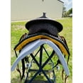 thumbnail image 5 of Resistance Western Youth Pleasure Treeless Horse Saddle – Leather with Beads on the Skirt, 5 of 6