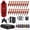 Mini Power Red DC, variant on Complete Wireless Tättoo Kit - Rotary Tättoo Pen System with OLED Power Supply RCA Interface Adjustable Voltage Machine Set for Professional Tättoo Artists