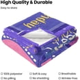 thumbnail image 5 of LHSHID Gifts for 9 Year Old Girl Blanket Flannel Soft and Comfortable Anti static Bed Sofa Blanket 50x60in, 5 of 5