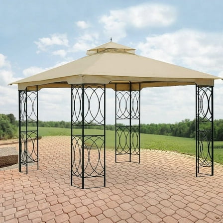 Garden Winds Replacement Canopy for Sunjoy AIM Gazebo - Riplock 350