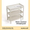 thumbnail image 5 of Storkcraft Morningside Infant Changing Table, Frosted Oat, 5 of 13