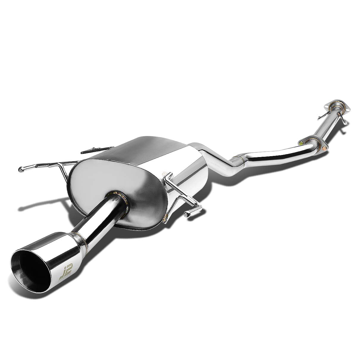 J2 Engineering J2-CBE-OS-076 Stainless Steel Catback Exhaust System 