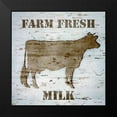 thumbnail image 2 of Loreth, Lanie 15x15 Black Modern Framed Museum Art Print Titled - Fresh Milk I, 2 of 5