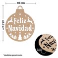 thumbnail image 2 of Esfera Navidad 40cm | Fantasias Miguel Fantasias Miguel Mylin 10076, 2 of 2