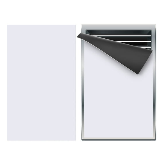 Uxcell Magnetic Vent Cover Floor Wall Air Registers Cover for HVAC Fireplace Refrigerator White 16" x 9.5"