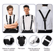 thumbnail image 3 of "2pz Y Tirantes Caballero Moño Ajustables Elásticos Unisex Belug, Negros ", 3 of 5