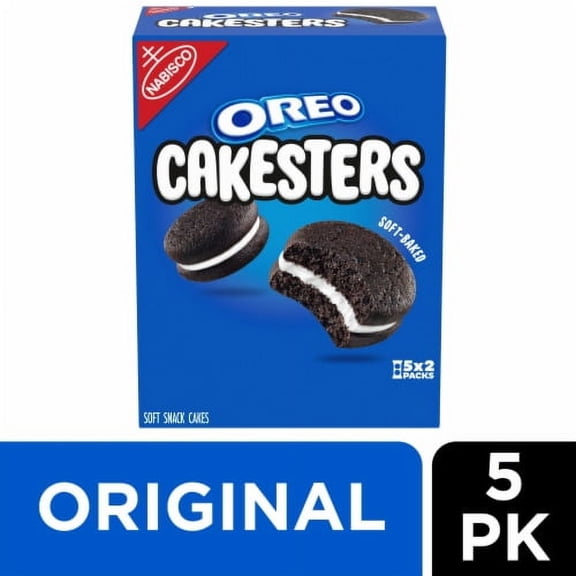 2X - Oreo Cakesters Soft Snack Cakes 5 ct / 2.02 oz