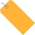 thumbnail image 2 of Box Partners Shipping Tags Pre-Wired 13 Pt. 5 1/4" x 2 5/8" Fluorescent Orange 1000/Case G12063D, 2 of 2