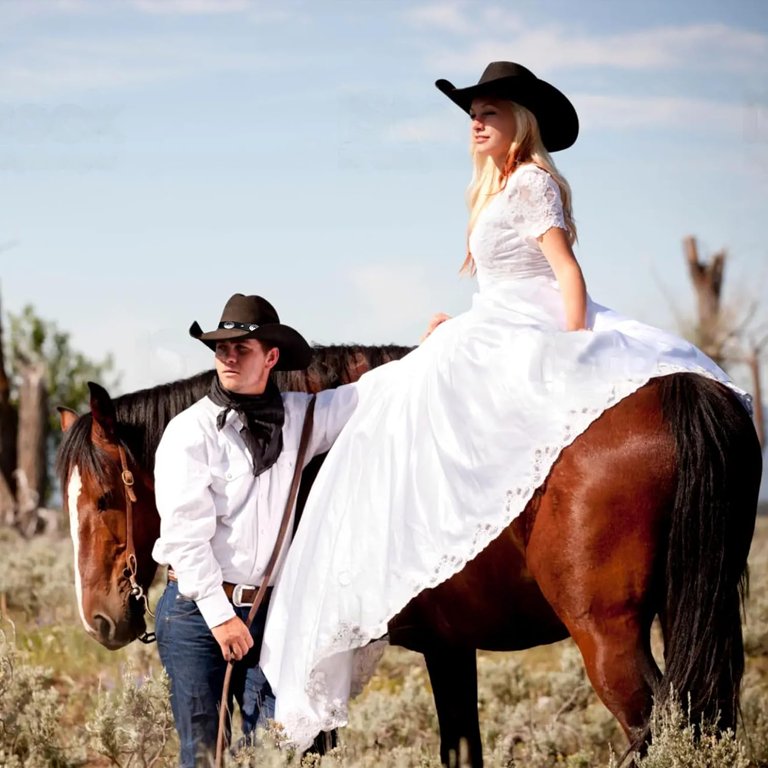 8382 Western Outback Felt Cowboy Hat For Women Cowgirls Fedora Gus Hat Rodeo Western Outback Felt Cowboy Hat for Women Cowgirls Fedora  main image 2
