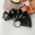 thumbnail image 5 of 10-Piece Plastic Measuring Spoons Set, Plastic Nesting Measuring Spoons, Measuring Spoons, Teaspoons Measuring, Spoons Set Measuring Spoon for Baking Plastic Teaspoon Utensil Kitchen(White,5.3x2.4"), 5 of 5