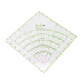 thumbnail image 4 of Regla de acolchado acrílica de 8 pulgadas, multifuncional, transparente, con arcos, para cortar círculos de acolchado, herramienta para manualidades de costura y patchwork., 4 of 14