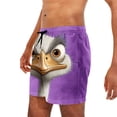 thumbnail image 6 of Gamivast Swim Trunks for Men Funny Graphic Swim Shorts Beach Shorts Quick Dry Lightweight Drawstring Summer Swimwear with Pockets Novelty Design, 6 of 6