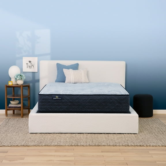 Serta 13.5" Queen Mattress, Perfect Sleeper Nurture Night Plush, Innerspring Mattress, Queen Size Mattress, Adult Mattress