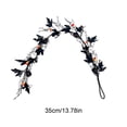 thumbnail image 3 of Qjidjing Halloween Twig Garland, Hanging Vine Decor, Equipped With Ghost Skull Eyeball Ornaments, Flexible Branch Structure, Wall Frame, Doorway, Indoor Party Layout, 3 of 7