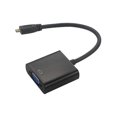 thumbnail image 5 of Cable adaptador convertidor de video 1080P con cable USB de audio para cámara, negro, 5 of 5