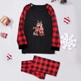 thumbnail image 1 of Pjs Assortis de Noël pour Hommes, Chemise Imprimée + Pantalons, Ensemble de Pyjamas Assortis pour la Famille, Pyjamas Assortis pour la Famille en Liquidation, 1 of 9