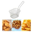 thumbnail image 2 of facefd 4PCS Mini French Fries Basket Potato Chips Frying Basket Frying Container with Handle, 2 of 6