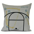 thumbnail image 2 of Alley Oop! Geometric Print Pillow, 2 of 2