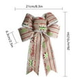 Christmas Ribbon Bow Christmas Decoration Gift Package Diy Ribbon Bow