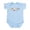 Sky Blue, variant on CafePress - I Heart Cats Infant Bodysuit - Baby Light Bodysuit, Size Newborn - 24 Months