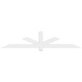 thumbnail image 2 of 84"W x 17 1/2"H x 2"D x 4"F, 5/12 Pitch, Kennewick Architectural Grade PVC Gable Bracket, 2 of 8