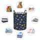thumbnail image 4 of Fotbe Mardi Gras Carnival Cesto de Ropa con Asas, Cesto Impermeable de Gran Capacidad, Bolsa de Lavado para Dormitorio, Cesto de Ropa con Ruedas y Asas-Medium, 4 of 6