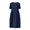 C-Navy, variant on Vedolay Shirt Dress Womens 2023 Summer Cotton Backless Long Dresses,Khaki S