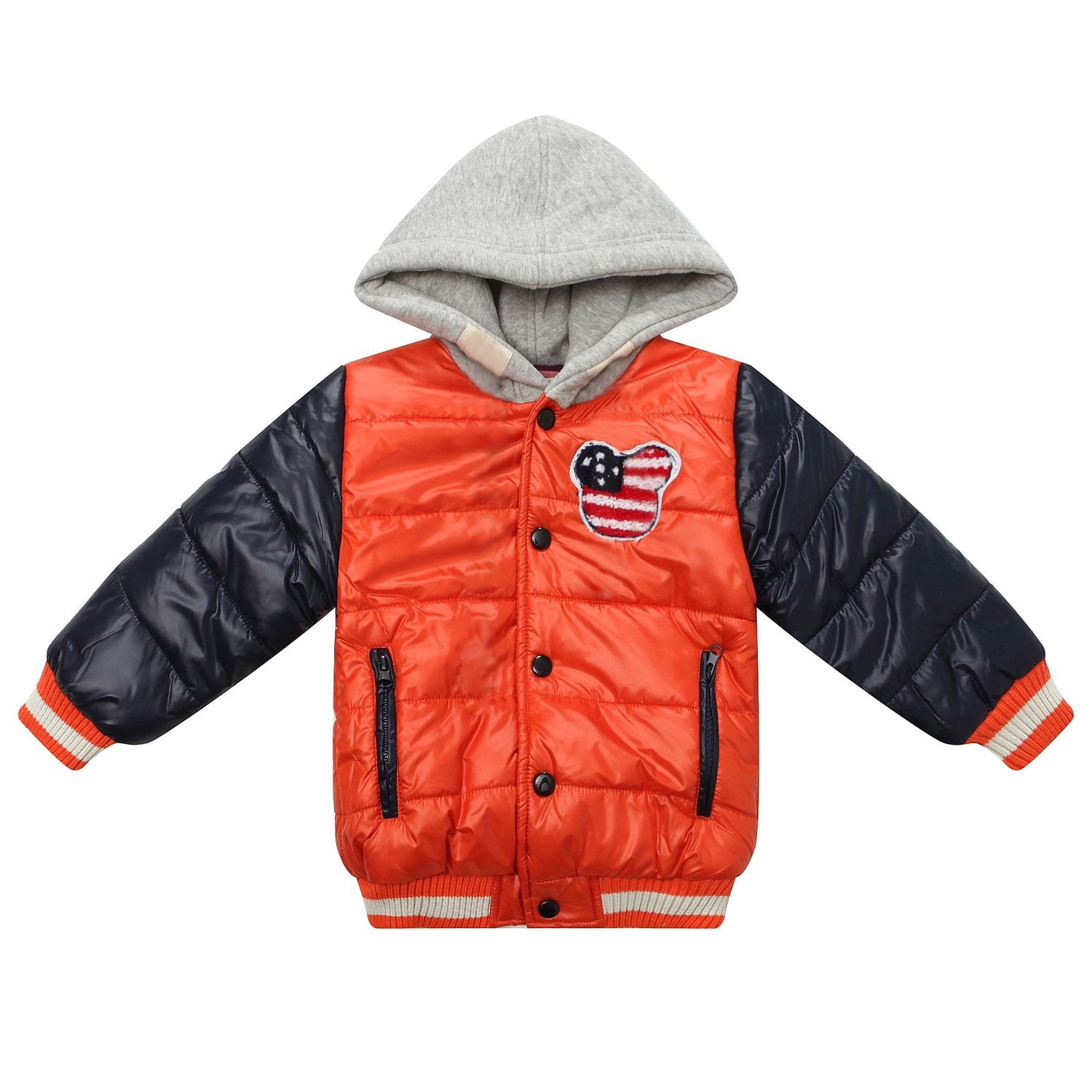 Richie House Boys' Contrasting Padding Jacket RH1130-C-3/4