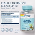 thumbnail image 3 of Suplemento Solaray, mezcla de hormonas femeninas SP-7C, 180 cápsulas vegetales, 3 of 6