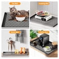 thumbnail image 4 of Winisok Tapis en Silicone pour Dessous d'Évier 40 Pouces x 22 Pouces, Essentiels et Gadgets de Cuisine, Doublure d'Étagère et Protecteur d'Armoire, Organisateurs et Rangement pour la Maison, Bain Imperméable, 4 of 7