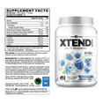 thumbnail image 2 of XTEND Original BCAA Powder, Sugar Free Post Workout Muscle Recovery Drink with Amino Acids and 7g BCAAs, Blue Raspberry Ice Flavor, 90 Servings, 2 of 7