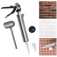 thumbnail image 4 of Mortar Pointing Grouting Gun Cement Mortar Paving Caulking Gun Stainless Steel, 4 of 12