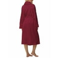 thumbnail image 2 of MOSHU Premium Robes for Women Super Soft Cozy Fleece Womens Robe Plush Long Bathrobe with Pockets, 2 of 8