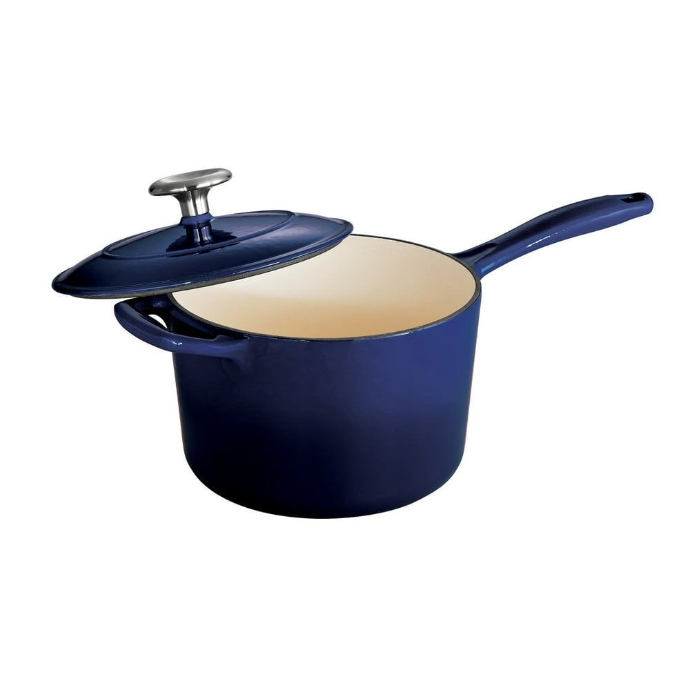 Tramontina Gourmet Enameled Cast Iron 2.5 qt. Covered Sauce Pan