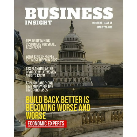 Business Insight Magazine Issue 8: Business Economy Information, (Paperback)