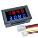 thumbnail image 1 of Voltímetro Digital, Amperímetro, Vatímetro, Medidor de Voltaje y Corriente, 1000 W, Pantalla LCD, CC 0-100 V, 10 A, 1 of 5