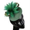thumbnail image 6 of Mini Top Hat/Clip - Fascinator Hat in Red, Purple, Pink and Blue, 6 of 11